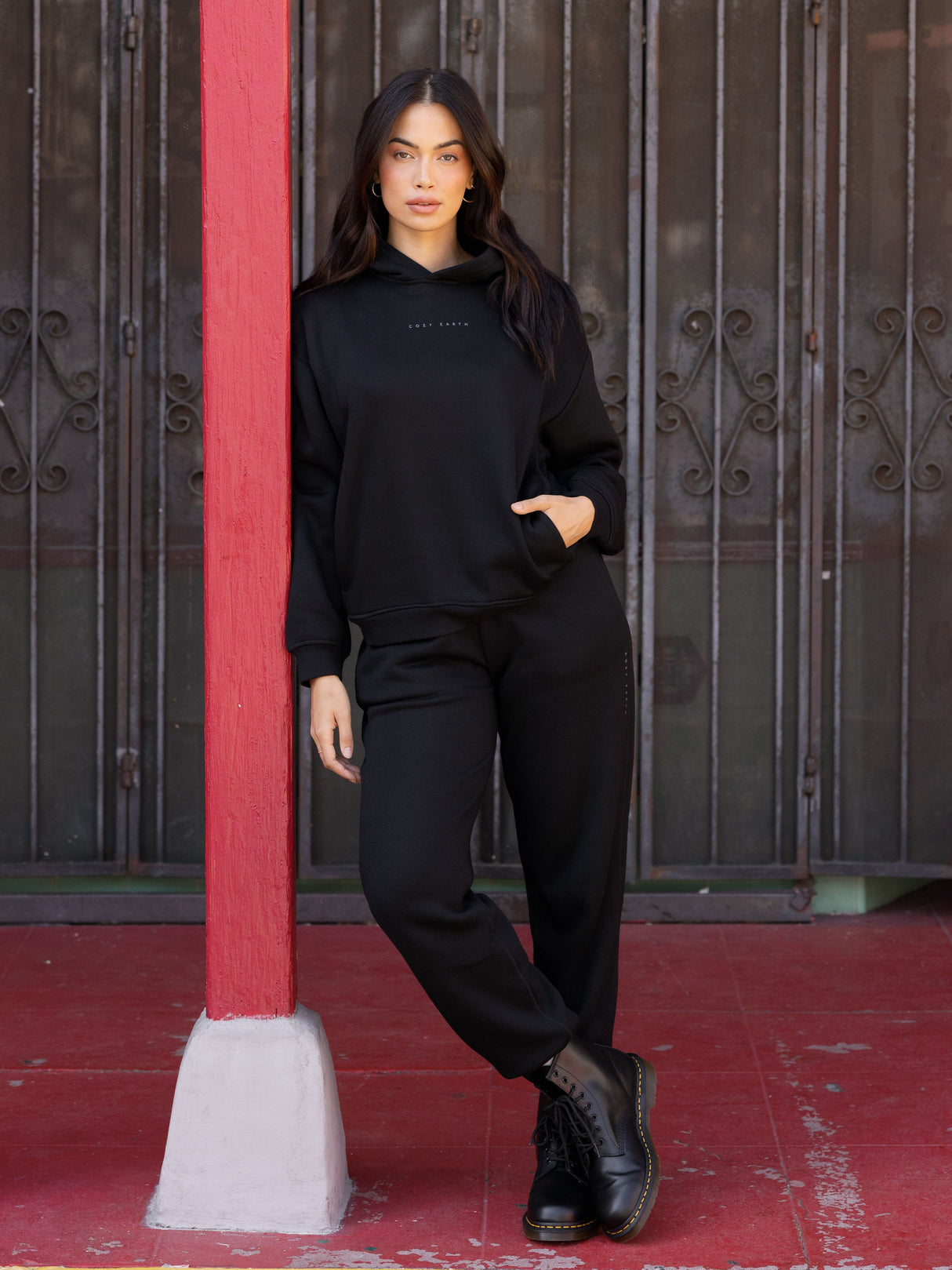 Women's CityScape Hoodie & Sweatpant Set from Cozy Earth