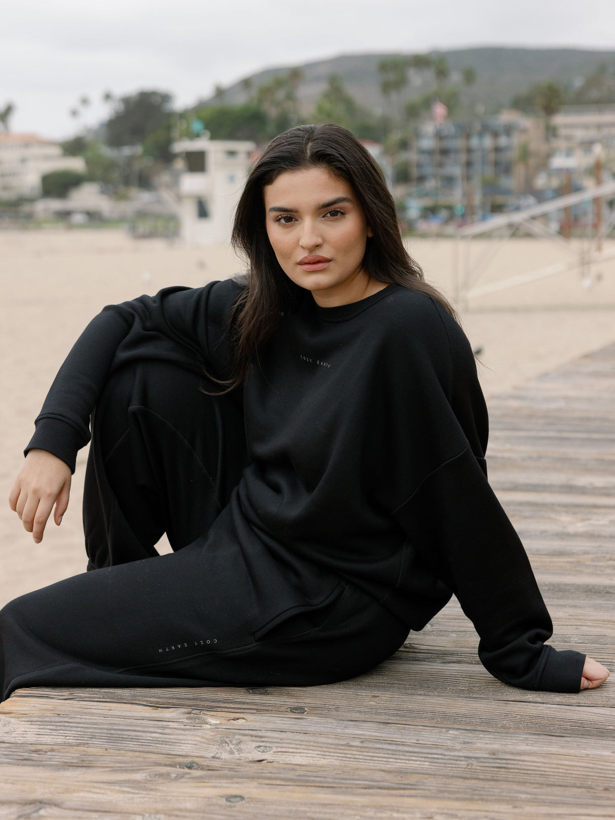 Women's CityScape Crewneck & Sweatpant Set from Cozy Earth