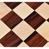 21 inches Large Flat Chess board Rosewood & Maple Wood - Square of 55 mm from Royal Chess Mall