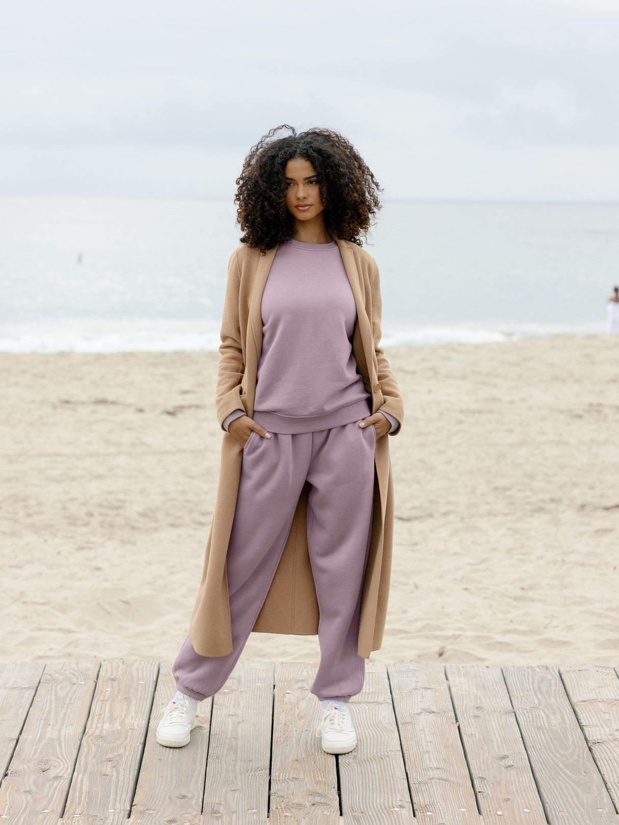Women's CityScape Crewneck & Sweatpant Set from Cozy Earth