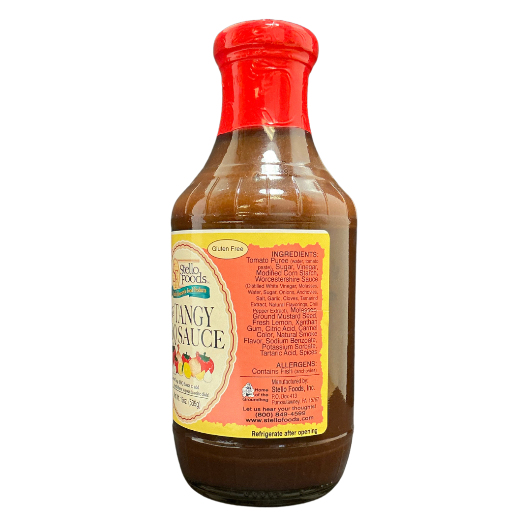 Stello Foods - Rosie's Tangy BBQ Sauce 19 oz from Stello Foods