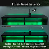 DriVR Elite -  Adjustable VR Weighted Golf Club Handle Accessory - Compatible with Quest 2, 3/3s, and Pro from DeadEyeVR