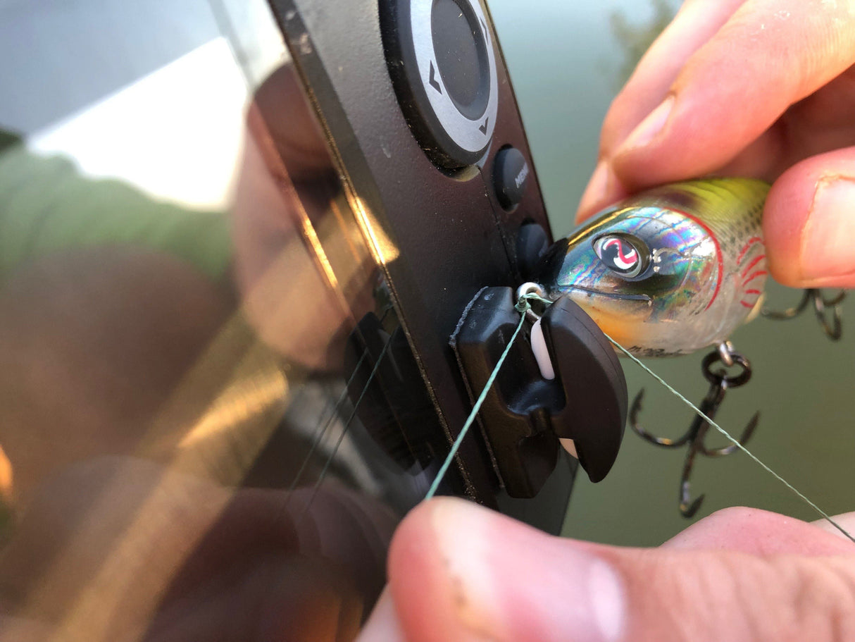 Line Cutterz™ Ceramic Blade Peel &amp; Stick Cutter – The Ultimate Hands-Free Fishing Line Cutter from Line Cutterz