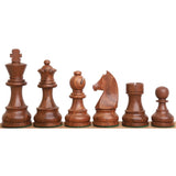 3.9" Tournament Chess Set Combo -Pieces in Golden Rosewood with Board and Box from Royal Chess Mall