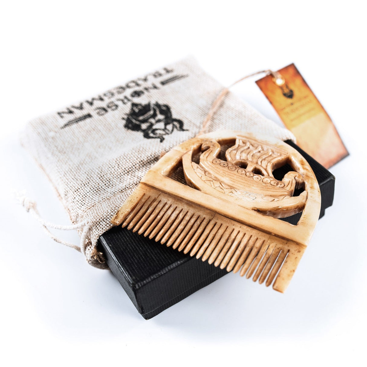 Bone Beard Comb - Drakkar from Norse Tradesman