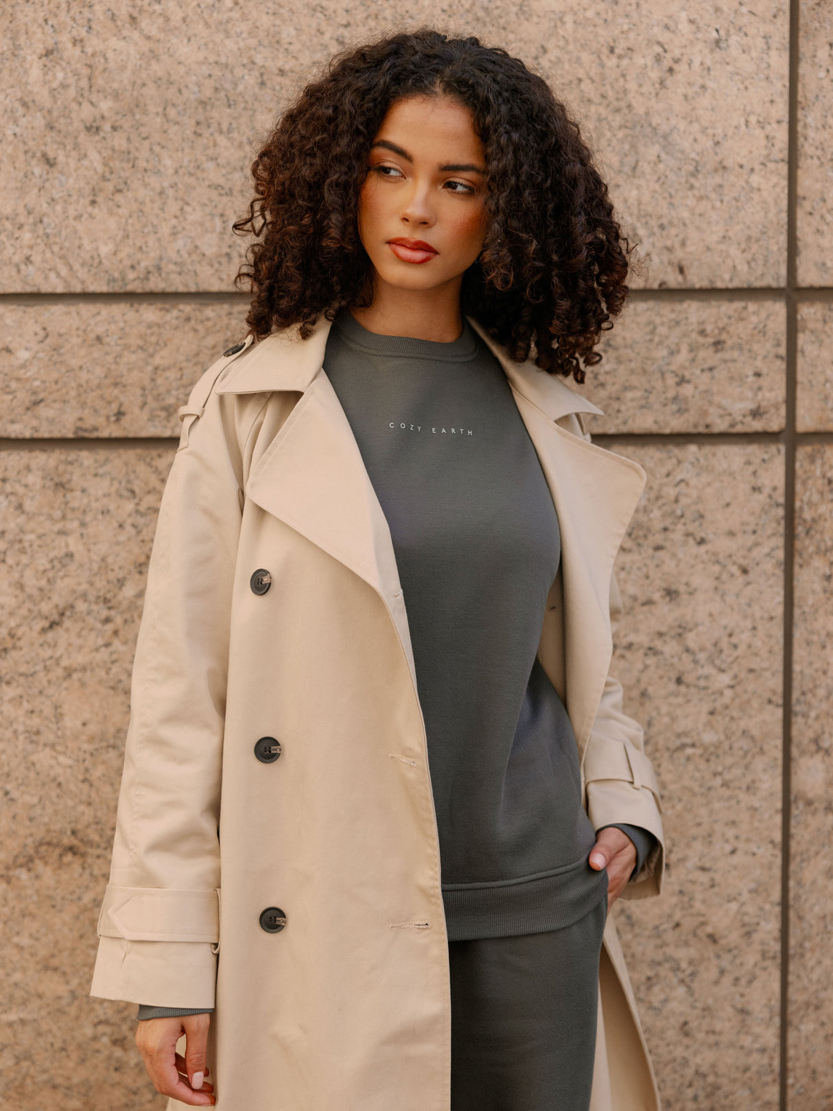 Women's CityScape Crewneck from Cozy Earth