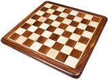 Inlaid Wood Chess board -Golden Rosewood & Maple Wood 17" - 45 mm square From Royal Chess Mall