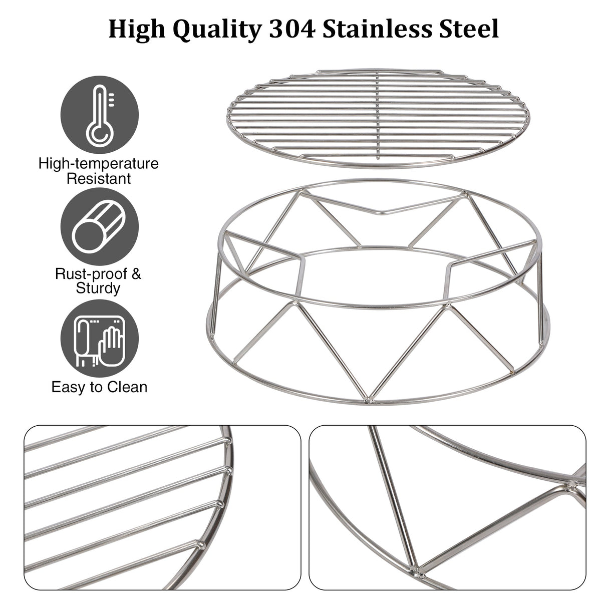 REDCAMP Fire Pit Accessory Kit for Stove From Redcamp