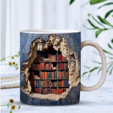 3D Bookshelf Mug from Moderny