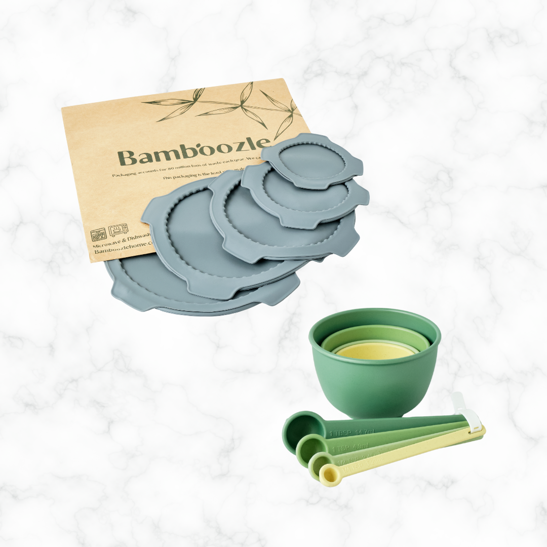 Baking Accessories - Measuring Duo and Lids Bundle from Bamboozle Home