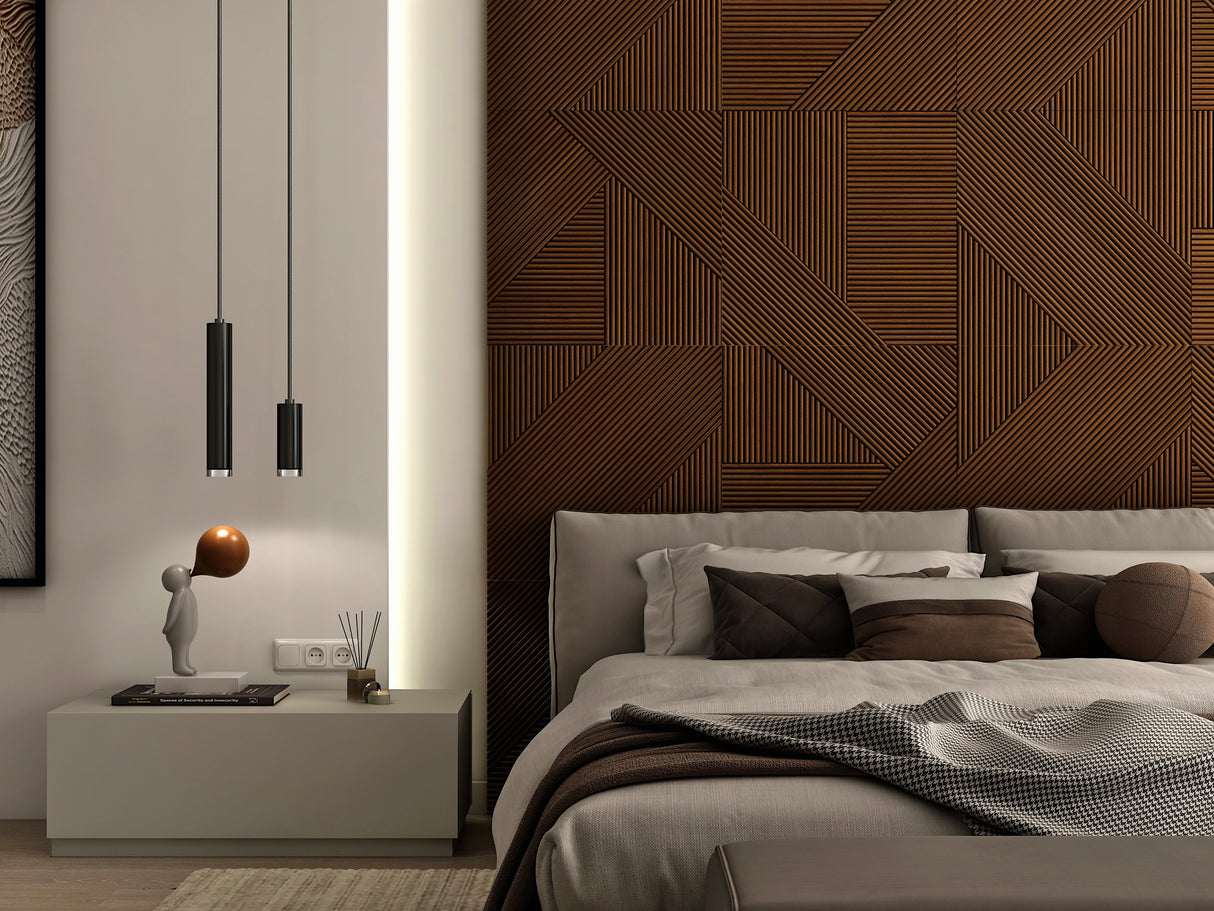 Modern Solid Wood Panel from Ozarké