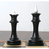 Soviet Reproduced 1940s' Chess Set- Chess Pieces Only - Black and White Lacquer Boxwood From Royal Chess Mall