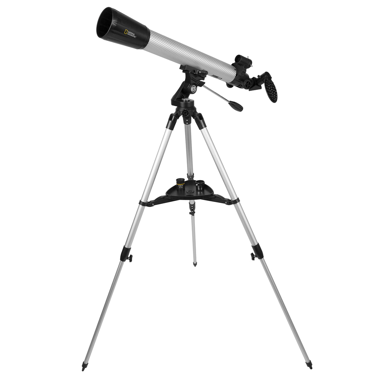National Geographic 70mm Refractor Telescope Adjustable Height Tripod from Explore Scientific