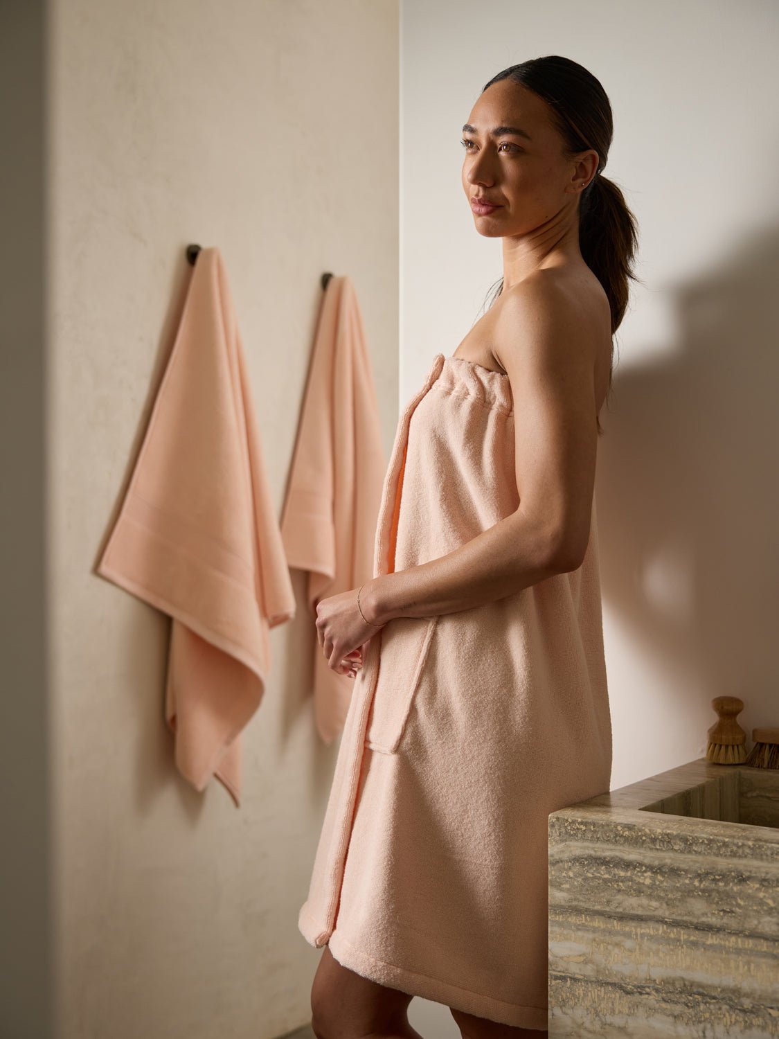 Luxe Bath Wrap from Cozy Earth