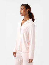 Women's Bamboo Stretch-Knit Long Sleeve Pajama Set from Cozy Earth