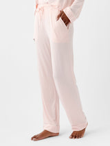 Women's Bamboo Stretch-Knit Short Sleeve & Pant Pajama Set from Cozy Earth