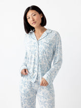 Women's Bamboo Stretch-Knit Long Sleeve Pajama Set from Cozy Earth