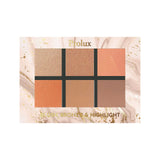 Prolux Blush Bronze Highlight Palette From Prolux Cosmetics
