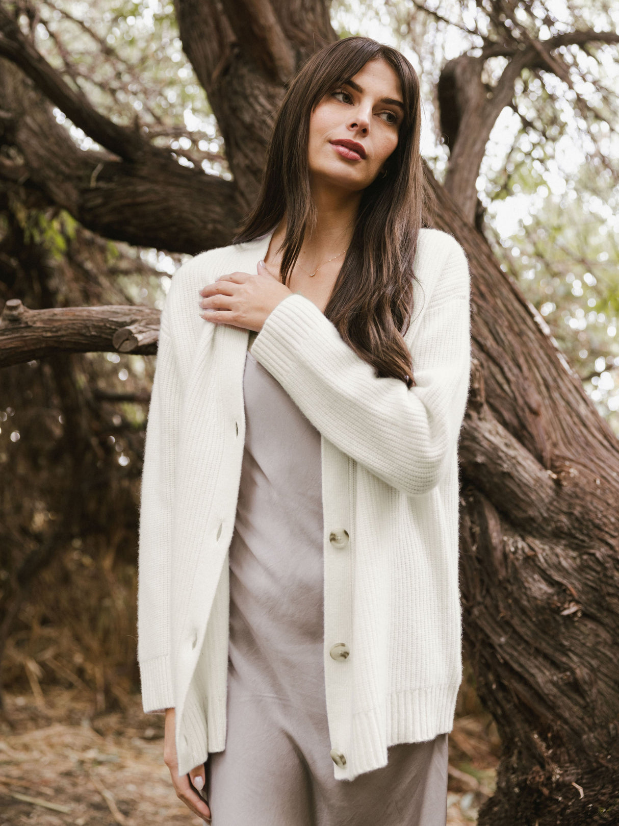 Oversized Sunday Cashmere Cardigan from Cozy Earth