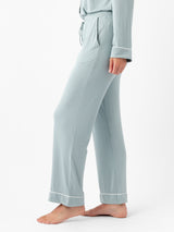 Women's Bamboo Stretch-Knit Short Sleeve & Pant Pajama Set from Cozy Earth