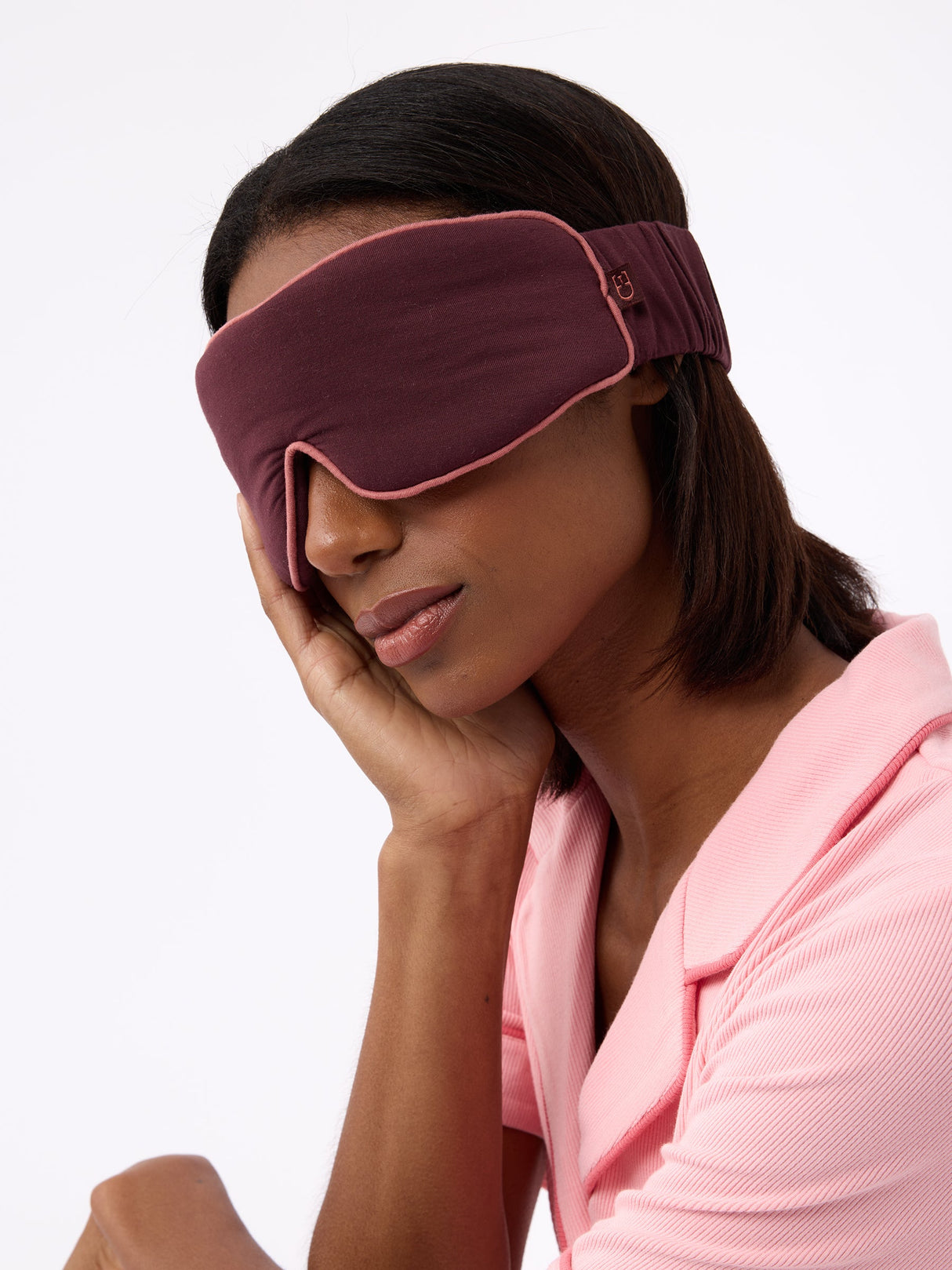 Bamboo Stretch-Knit Sleep Mask from Cozy Earth
