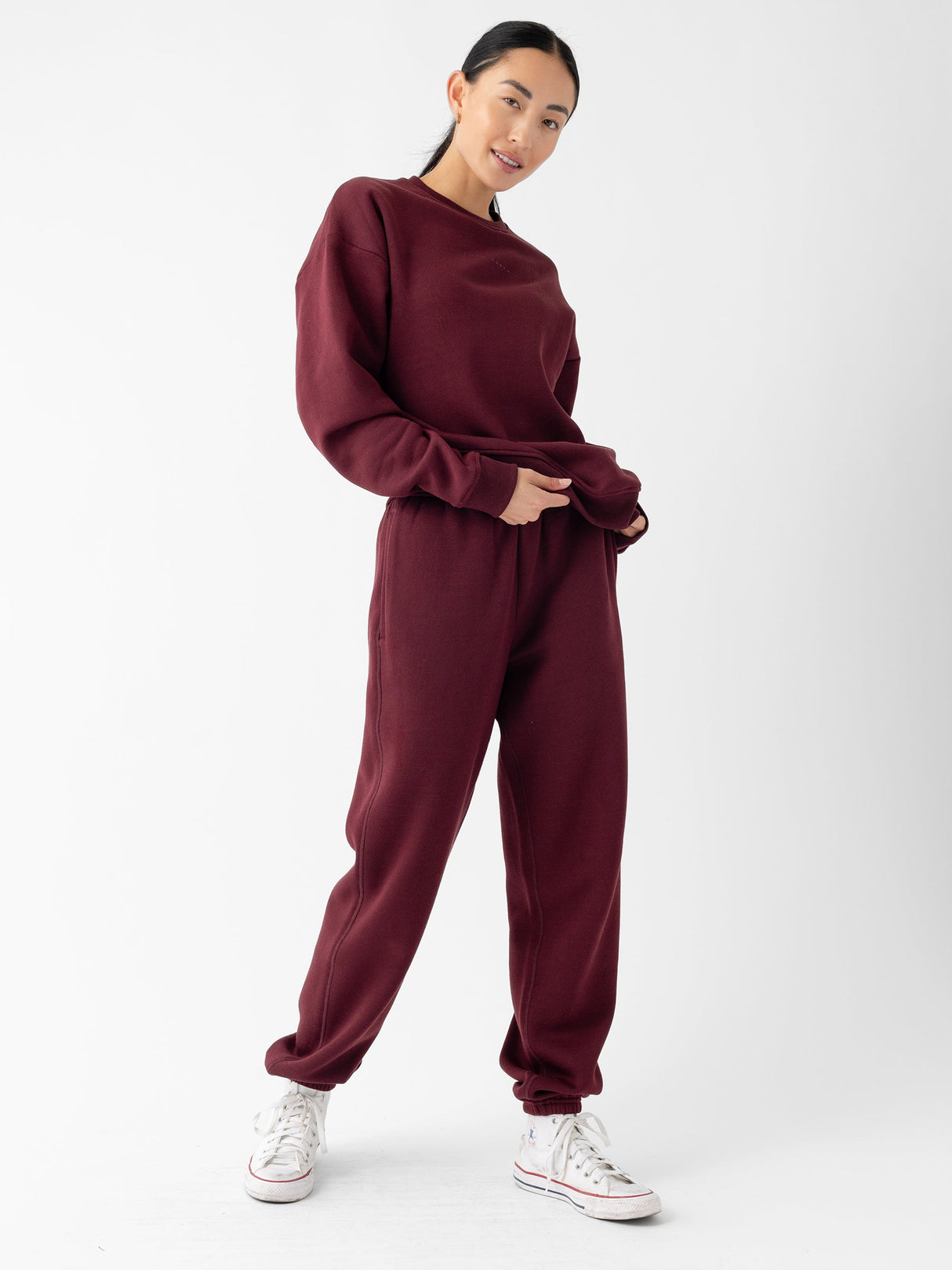 Women's CityScape Crewneck & Sweatpant Set from Cozy Earth