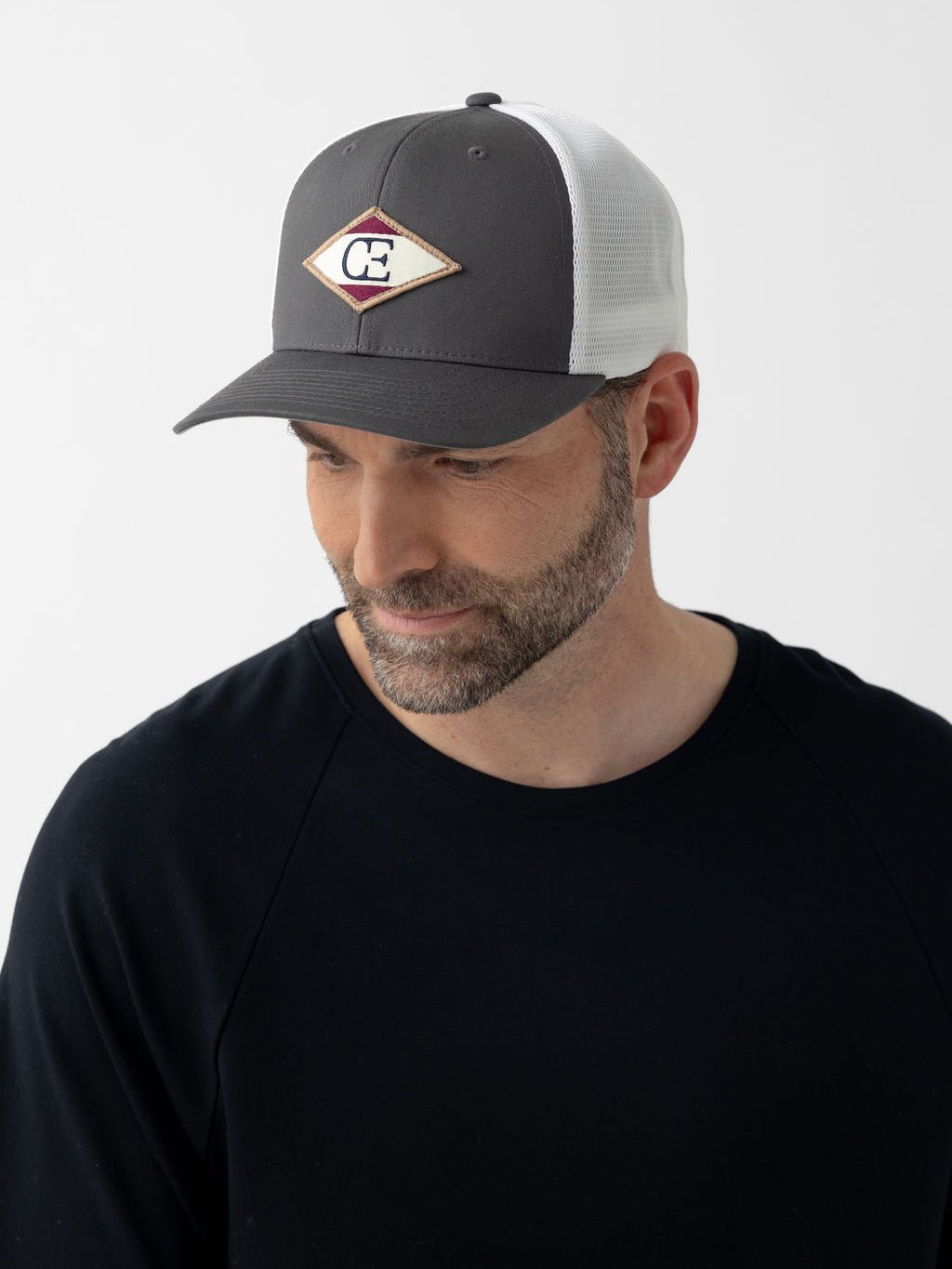 Diamond Mesh Trucker Hat from Cozy Earth