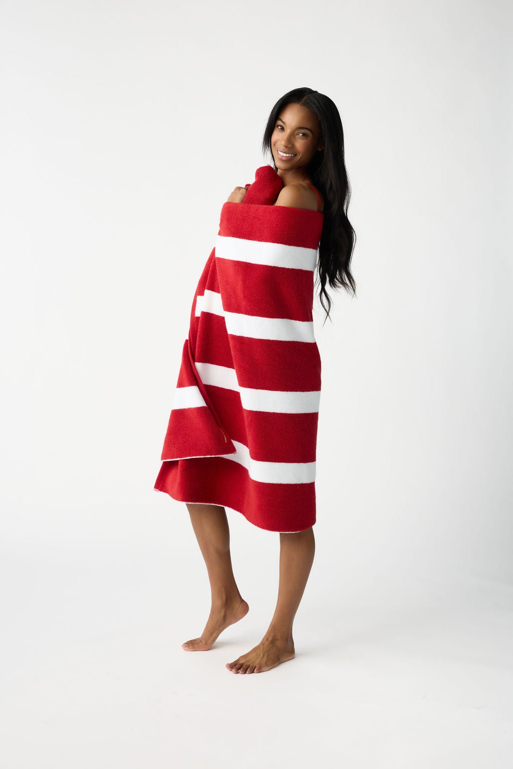 Classic Stripe Resort Towel from Cozy Earth