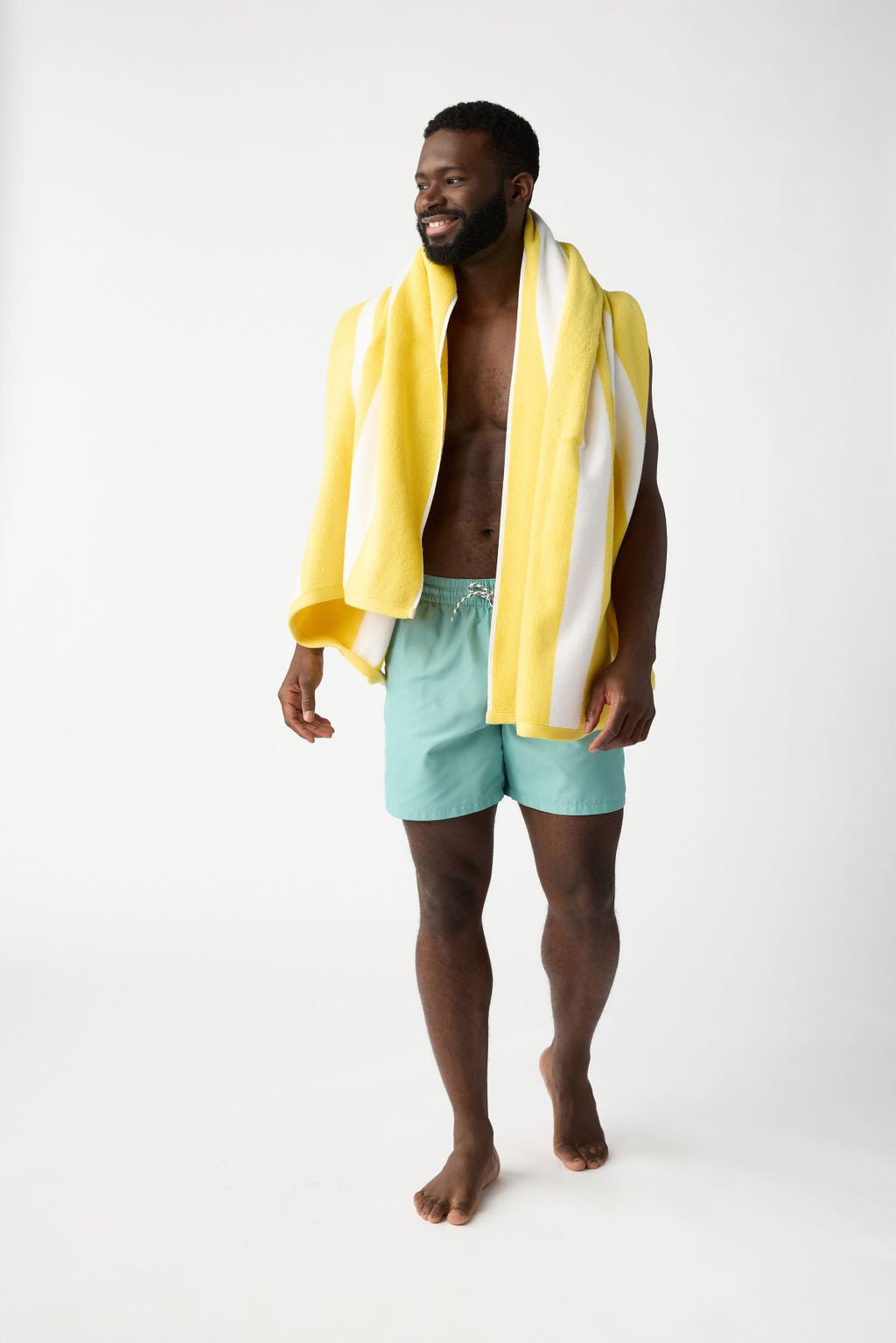 Classic Stripe Resort Towel from Cozy Earth