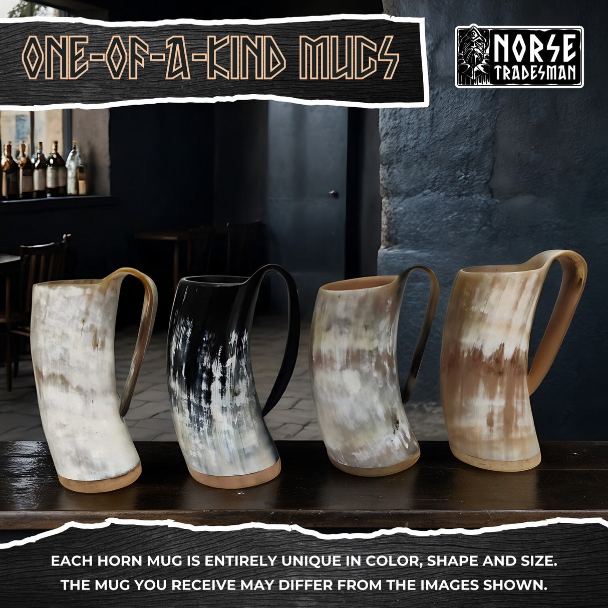 Horn Tankard Mug from Norse Tradesman