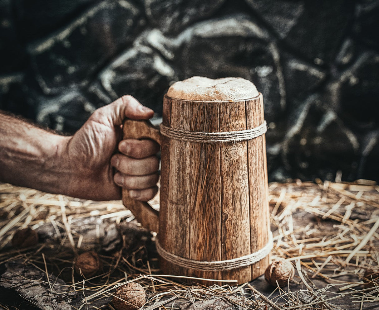 Wooden Tankard from Norse Tradesman