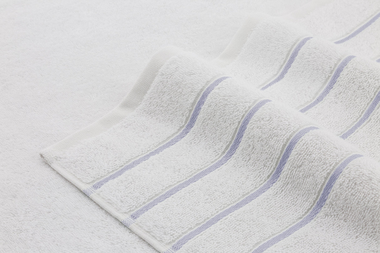 Nisa Luxury Linen 6 Piece 100% Cotton Turkish Bath Towel Set From American Soft Linen