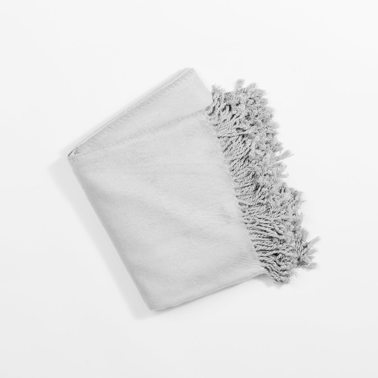 Bamboo Tassel Throw from Cozy Earth
