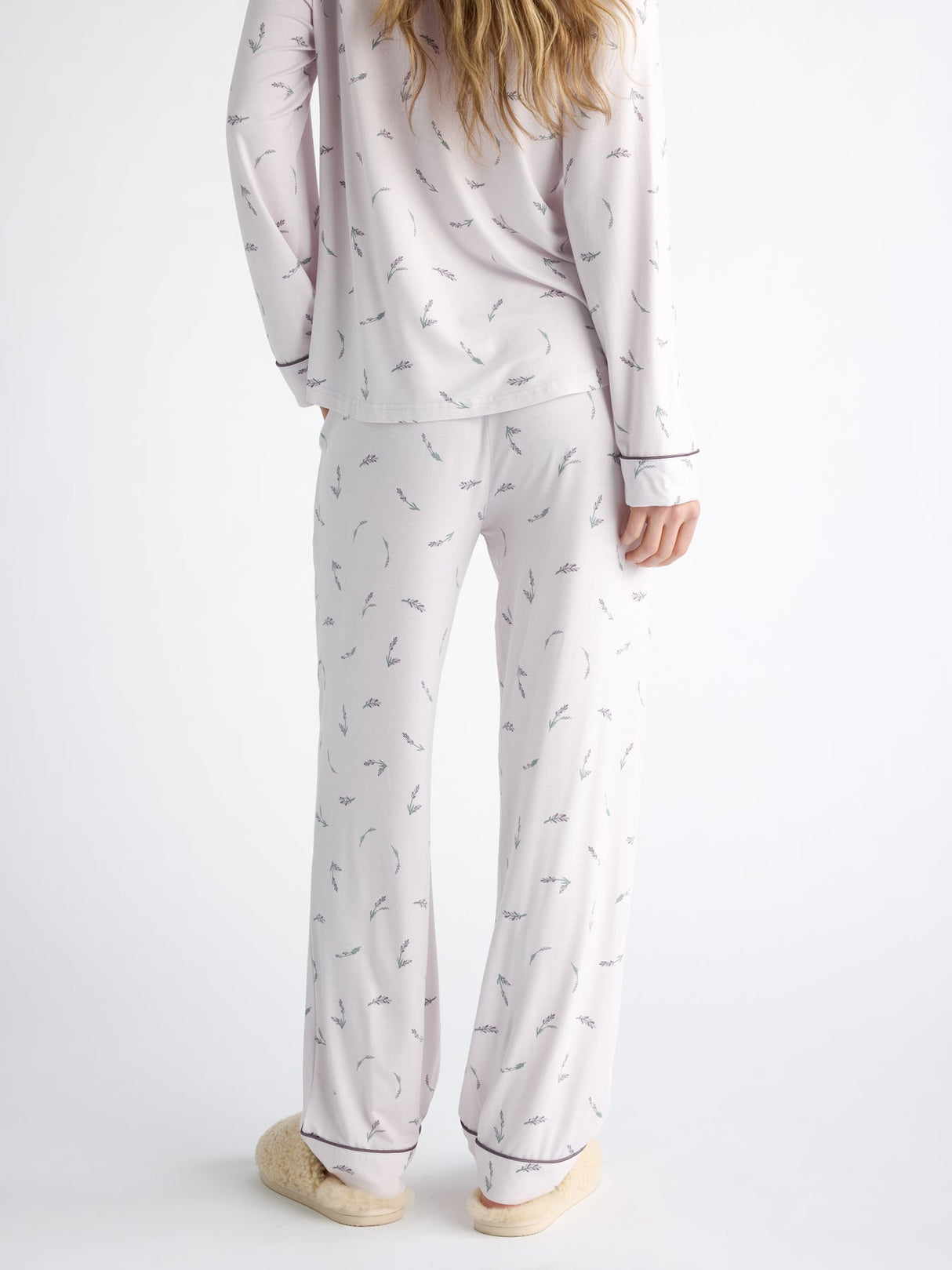 Women's Bamboo Stretch-Knit Long Sleeve Pajama Set from Cozy Earth