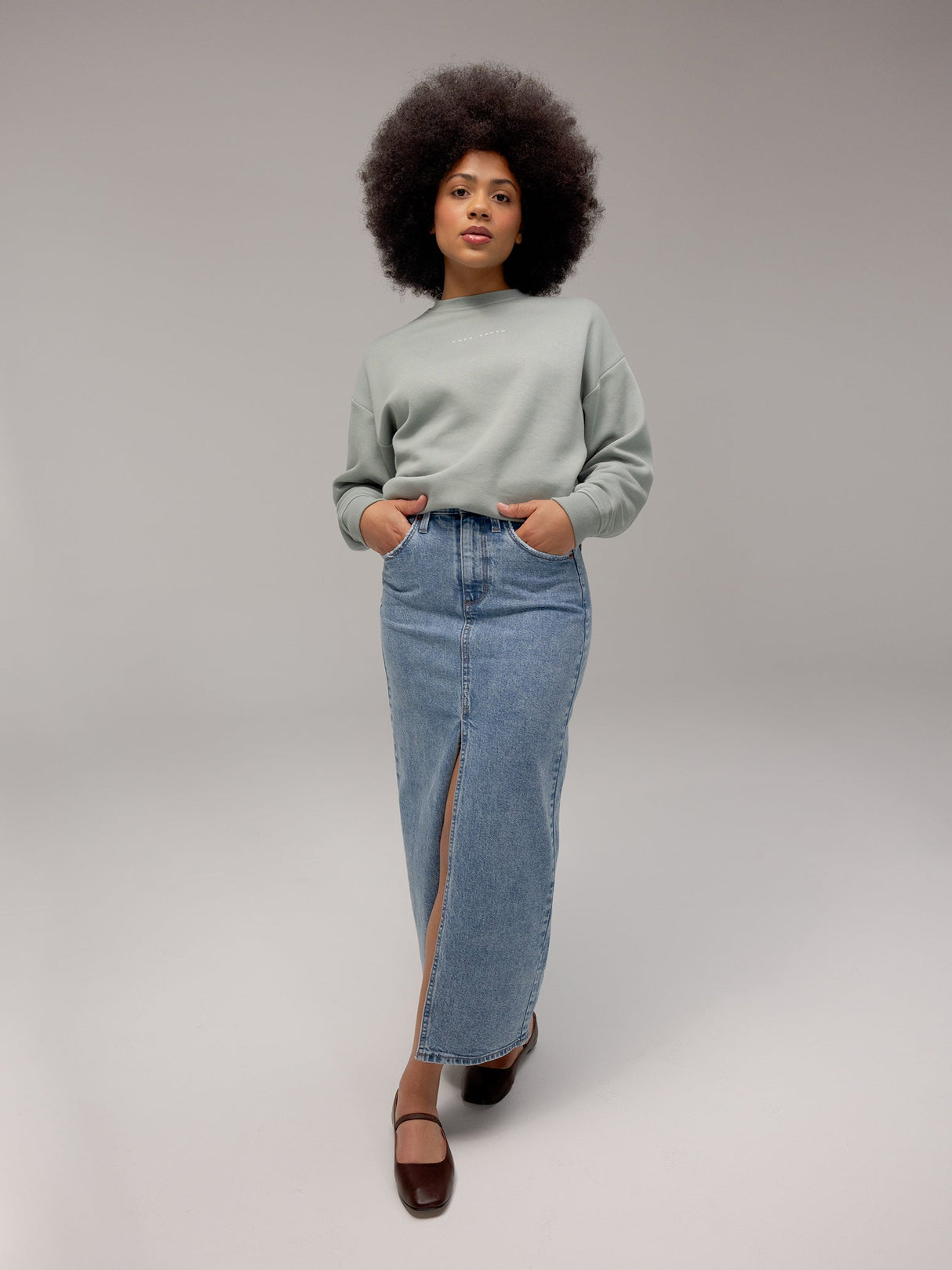 Women's CityScape Crewneck from Cozy Earth