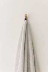 Ribbed Terry Bath Towel Set from Cozy Earth