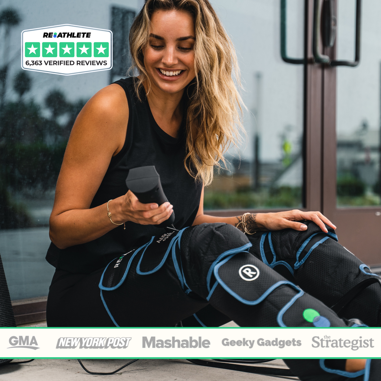 Air-C Compression Massager from REATHLETE