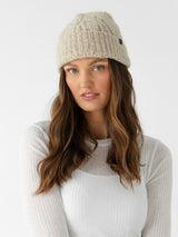 Cable Knit Beanie from Cozy Earth