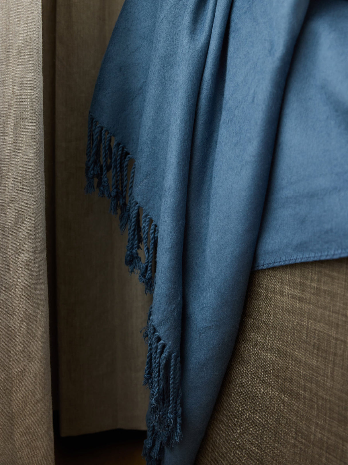 Bamboo Tassel Throw from Cozy Earth