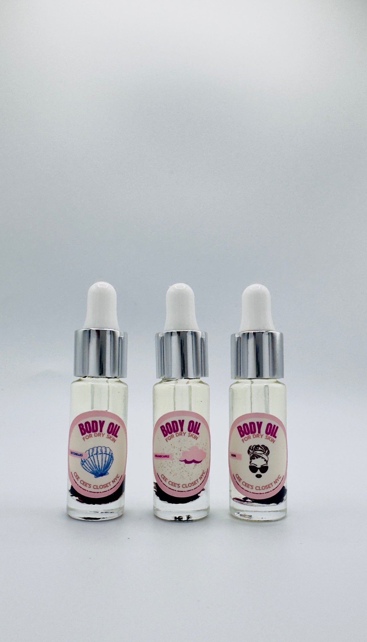 Scented Dry Body Oil from Cee Cee's Closet NYC