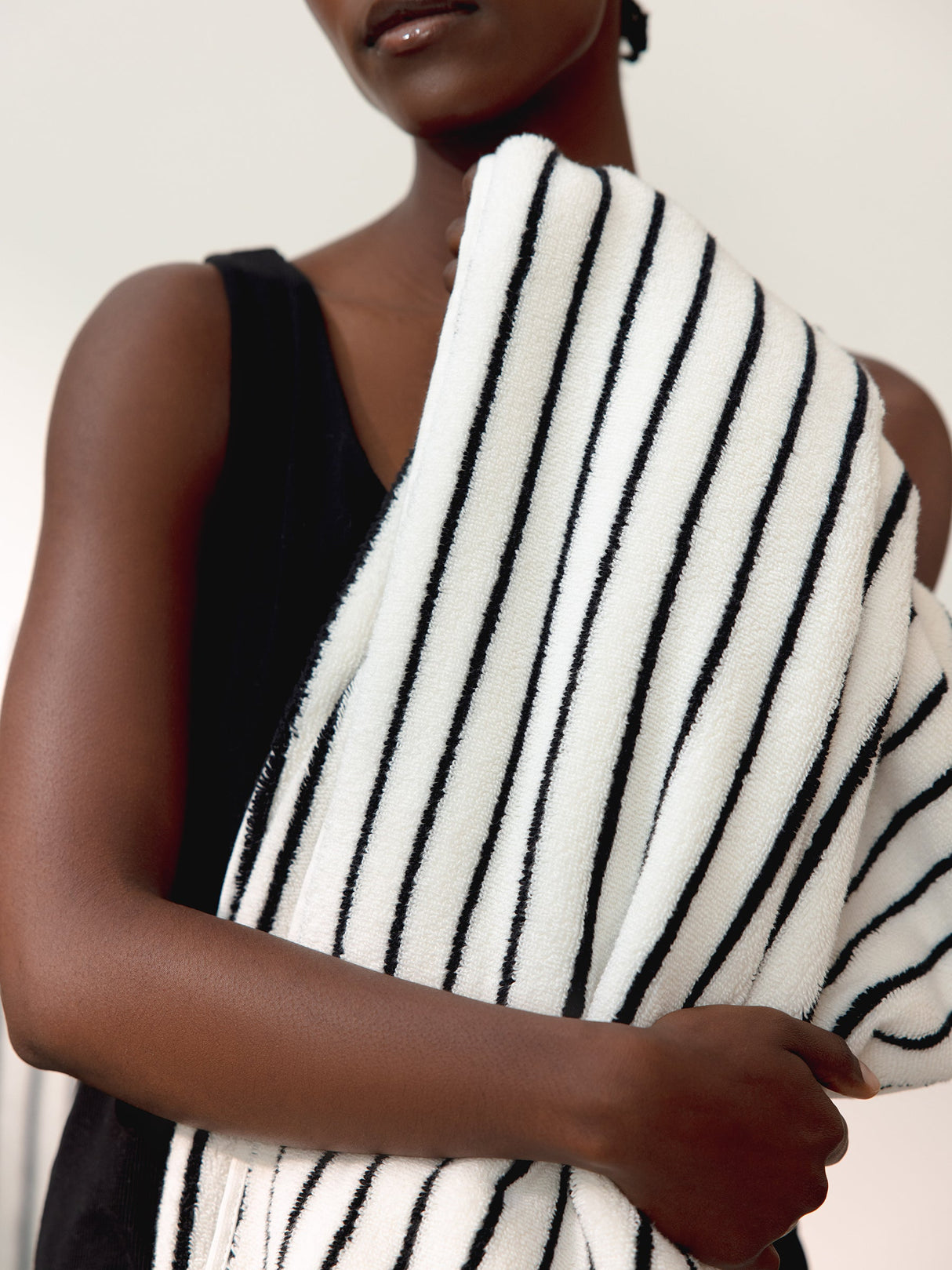 Luxe Striped Bath Towels From Cozy Earth