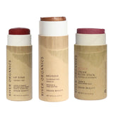 Lip + Highlighter + Blush Set from River Organics