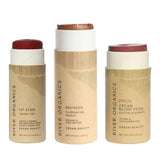 Lip + Highlighter + Blush Set from River Organics