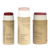 Lip + Highlighter + Blush Set from River Organics