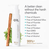 Fluoride-Free Organic & Natural Hydroxyapatite Toothpaste from ORL