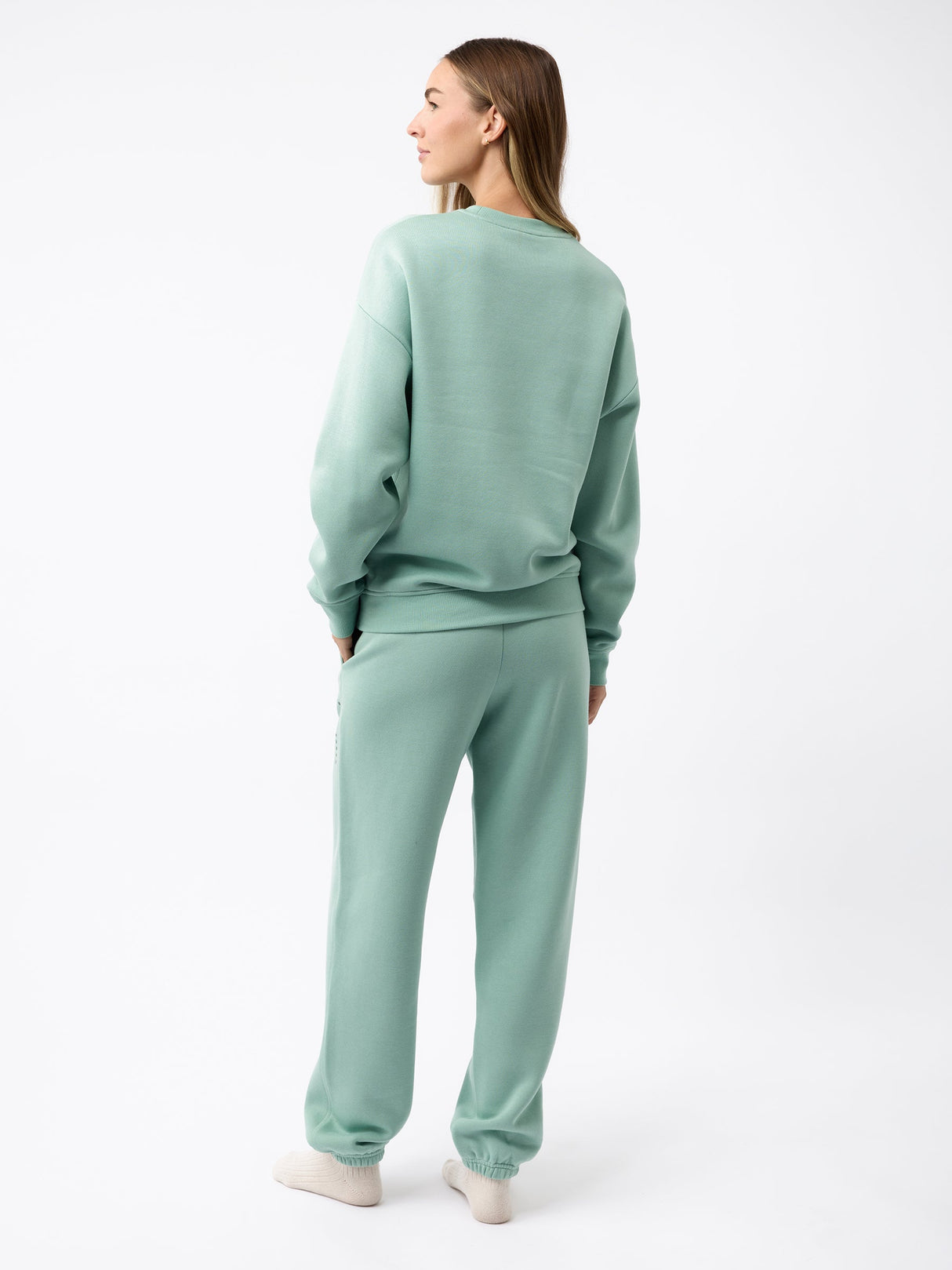 Women's CityScape Crewneck & Sweatpant Set from Cozy Earth