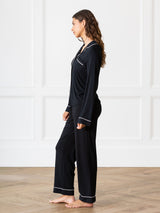Women's Bamboo Stretch-Knit Long Sleeve Pajama Set from Cozy Earth