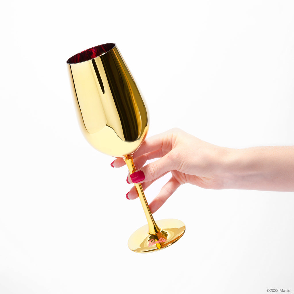 Barbie™ x Dragon Glassware® Dreamhouse™ Wine Glasses from Dragon Glassware