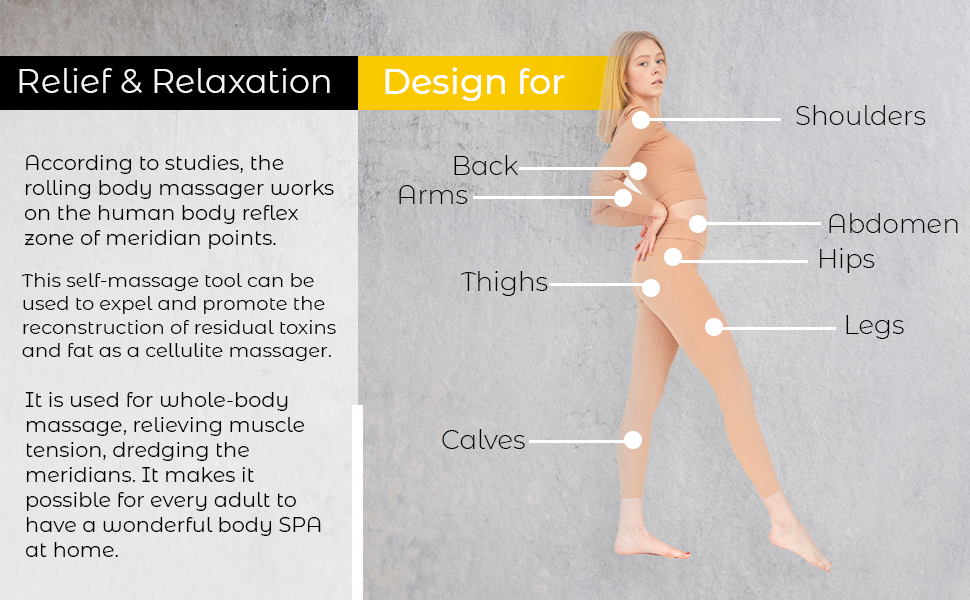 Rolling Body Massager from Choixe