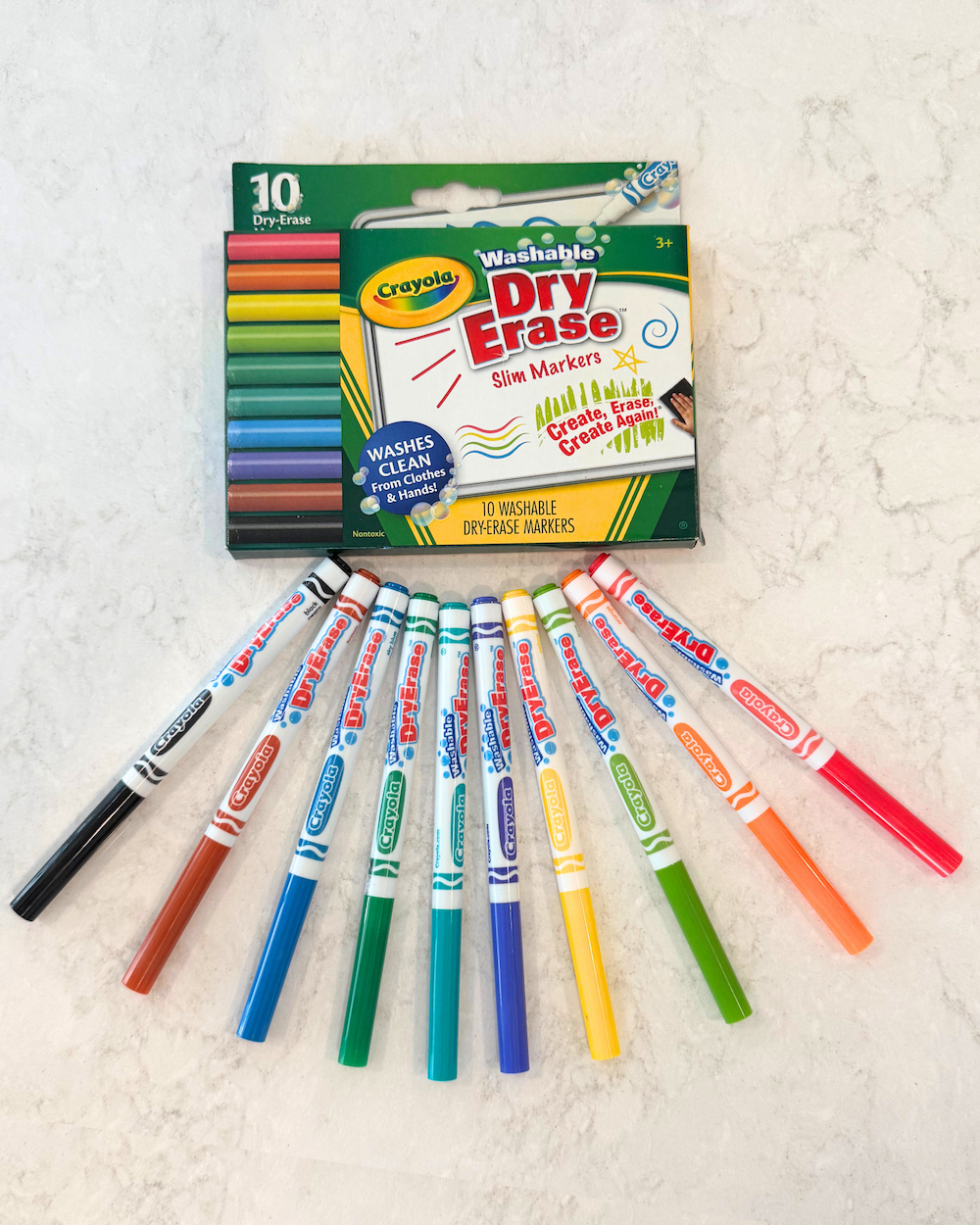 Crayola Washable Dry-Erase Markers (10 pack) from UnbuckleMe®